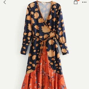 Beautiful wrap dress!
